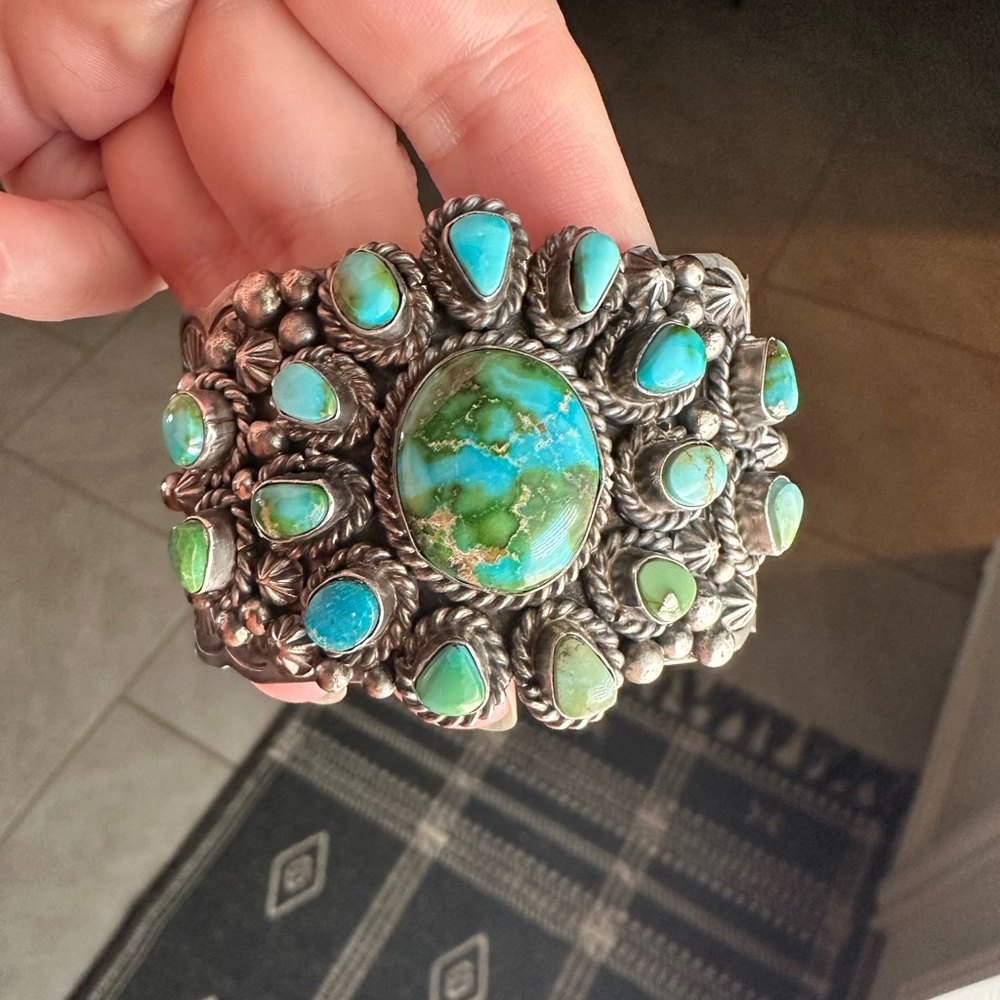 Sonoran Gold Turquoise Cuff